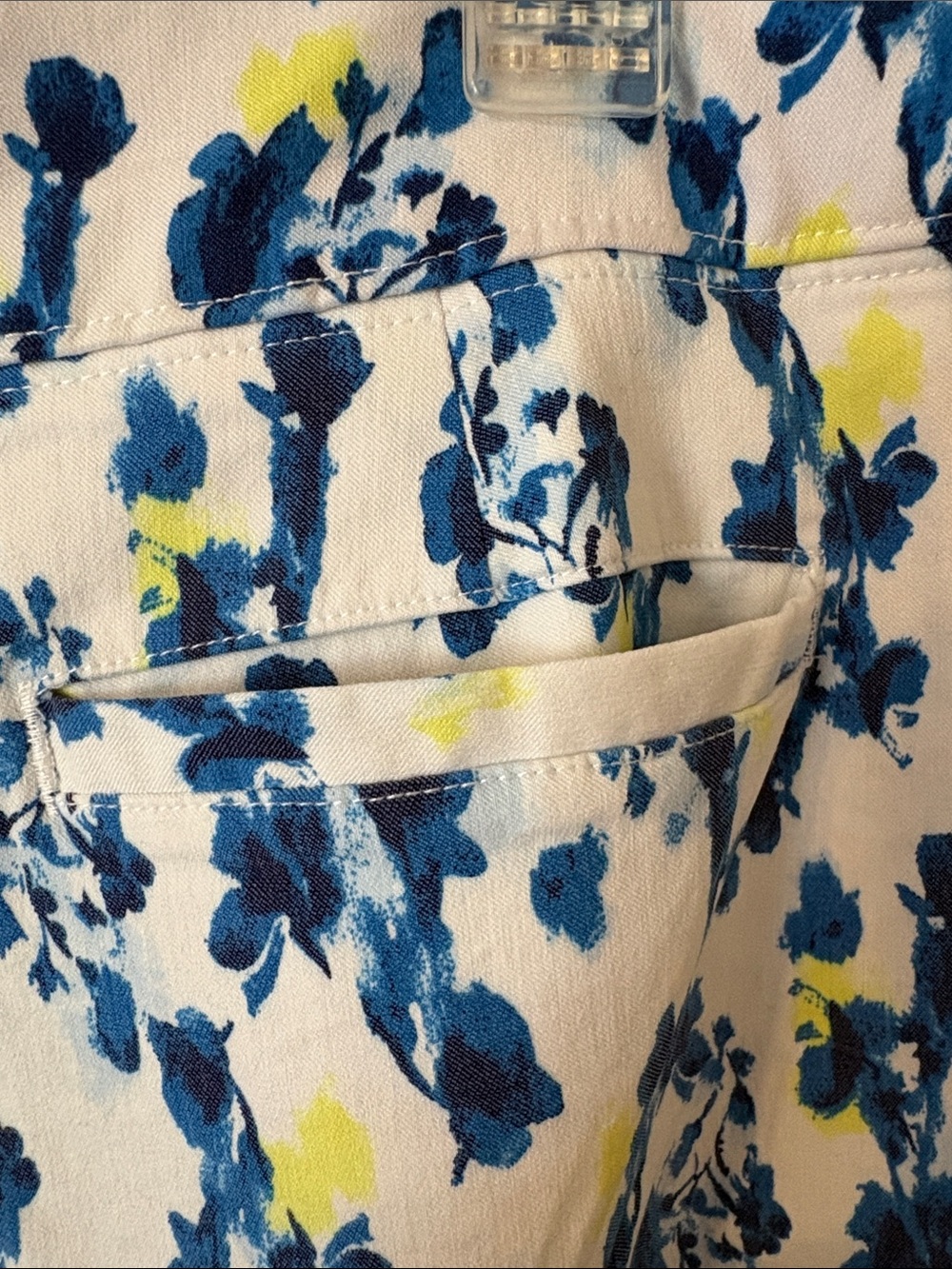 Lady Hagen Blue and Yellow Floral Golf Skort - Picture 7 of 7